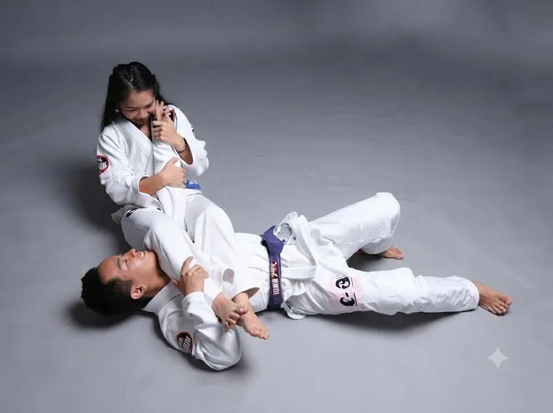 Người mới có thể làm quen Jin Jitsu từ những kỹ thuật cơ bản