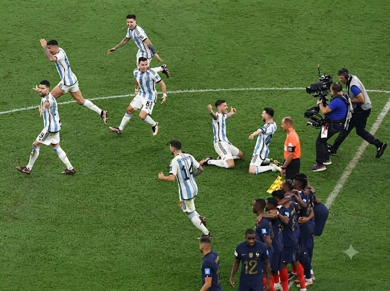 Argentina thắng Pháp 4-2 trên chấm luân lưu ở trận chung kết World Cup 2022.